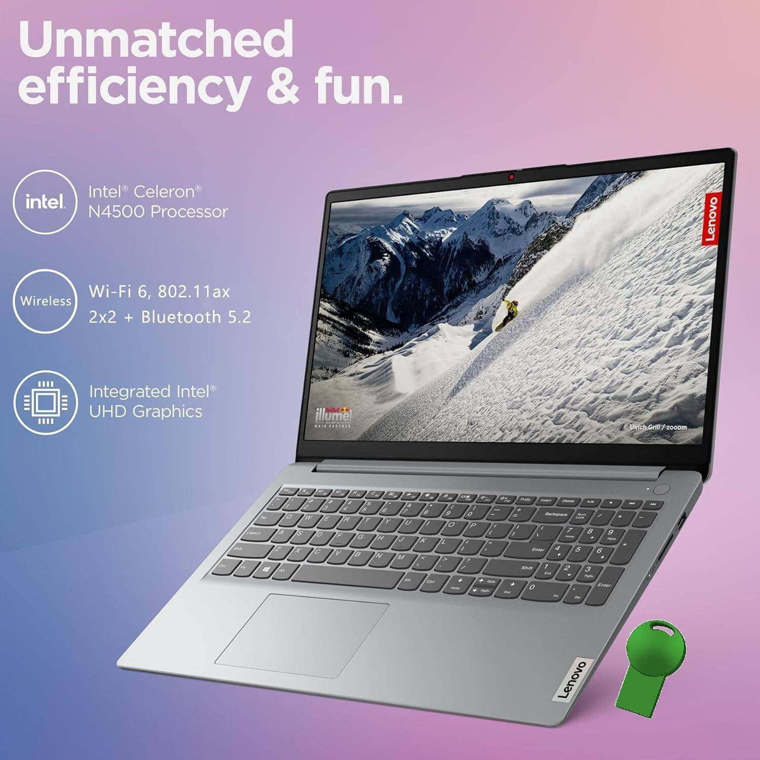 Lenovo ideapad 1 Laptop, 14