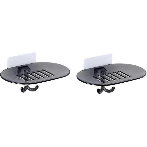 2pcs Box Soap Holder Bath Soap Case Bath Shampoo Storage Bathtub Trays for Tub