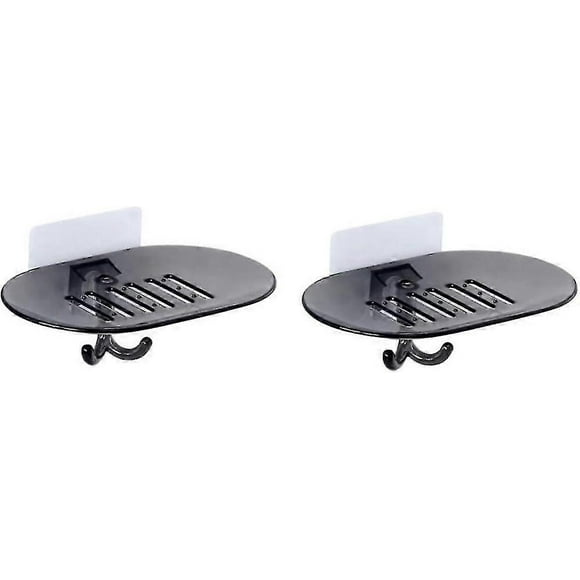 2pcs Box Soap Holder Bath Soap Case Bath Shampoo Storage Bathtub Trays for Tub