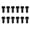Black-S, variant on HOMEIORA 12 Packs Standard Lamp Switch Replacement, Light Lamp Turn On / Off Switch Knobs Replacement (35 mm Length)
