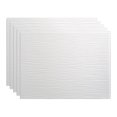 thumbnail image 1 of FASÄDE Ripple Gloss White 18in x 24in Decorative Vinyl Backsplash Panel (5 Pack), 1 of 5