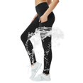 thumbnail image 1 of Stretchup Leggings Con Forro Polar Para Mujer Con Bolsillo Pantalones De Yoga Térmicos De Invierno De Talle Alto Impermeables Para Mujer Entrenamiento Negro, 1 of 5