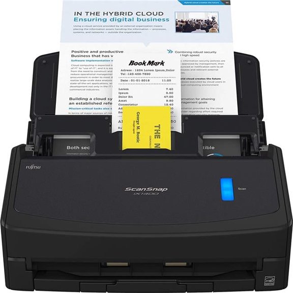 SCANSNAP IX1400 Scanner, Black
