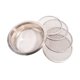 thumbnail image 4 of de jardín con 5 tamaños de malla intercambiables 1,3,6,9,12 mm multiusos para tamizar tierra, accesorios de piedras de acero inoxidable, 4 of 8