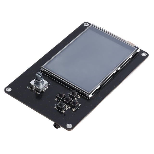 Radio Receiver with 2.8in Touch Screen TCXO High Accuracy Clock CR1220 Battery Microphone for Voice Sending