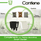 thumbnail image 3 of Kit 6 Maceta Autorregable Smart Garden RA1313 Blanco Mate, 3 of 6