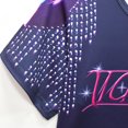 thumbnail image 4 of Halloween Costumes Pop Star, 2-Piece Idol Group Cosplay Costume Outfit with Graphic T-shirt & Skirt for Cosplay Dress Up, Birthday Party & Stage Performance, 4 of 4
