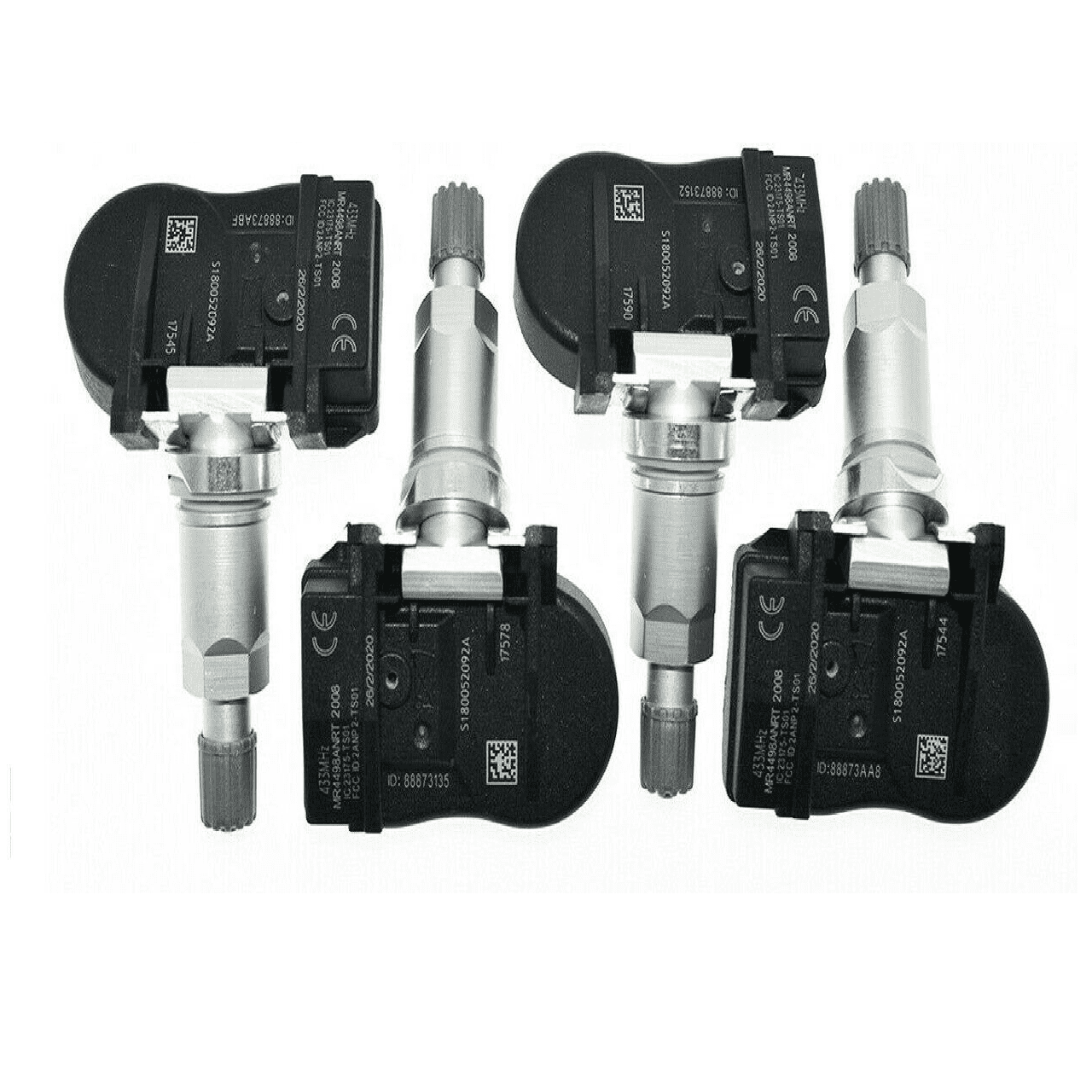 4PCS 433MHz Tire Pressure Sensor TPMS for KIA Optima Sportage Hyundai