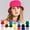 Red, variant on Summer Bucket Hats for Women Unisex Packable Sun Hat Set Lightweight Fishman Cap for Holiday