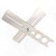 thumbnail image 3 of Universal Adjustable Stainless Steel Tile Hole Locator Ruler for Drill Punch Measuring, 3 of 5