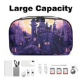 thumbnail image 3 of Castle Oxford Fabric Digital Pouch for Electronic Devices, Waterproof Travel Case for Cell Phone Charger, Hard Drive, and Cords - 5.9x9.44x3.14 inches, 3 of 6