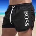 thumbnail image 2 of Pantalones cortos de playa de lujo para hombre, Shorts de secado rápido para tabla de Surf, bañadores de moda para verano, Bermudas deportivas para gimnasio, ropa para correr Fivean unisex, 2 of 2