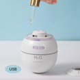 thumbnail image 3 of Humidificador de aceites esenciales Tumbler Mini Aroma, 2 modos de niebla, capacidad de 120 ml USB blanco sin carga, 3 of 8