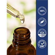 Biotin Liquid Drops 5000mcg | 4 fl oz | Berry Flavor | Vegetarian, Non-GMO & Gluten Free | by Carlyle