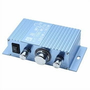AUTUT Dual Channel Mini Amplifier, Hi-Fi Stereo Reciever for Cars Motorcycles Computer Speakers or Ohter Devices, DC 12V-15V 40W