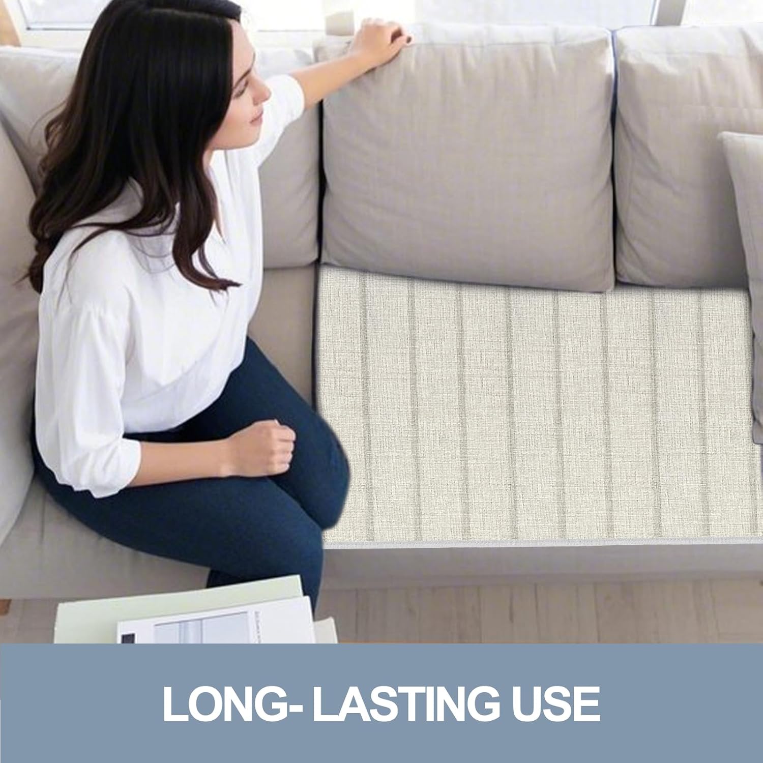 Heavy Duty Couch Cushion Support Board to Fix Sagging Sofas, 20 x 67 Sofa, Thick Plywood Boards Add Strong Seat Supports, Replacement Stuffing Under Couches, Extend Life