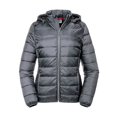 thumbnail image 1 of Russell - Chaqueta Acolchada Nano Con Capucha para Mujer (Hierro) Russell UTBC4666_irongrey, 1 of 2