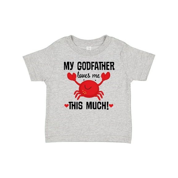 Inktastic Godson My Godfather Loves Me Boys or Girls Baby T-Shirt