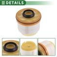 thumbnail image 3 of Fuel Filter Diesel Fuel Engine Filter for Toyota Fortuner SW4 Hilux 4Runner Hiace No.233900L041 Orange, 3 of 6