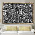 thumbnail image 2 of American GraffitiGraffiti Printed, Retna Artwork, Street Graffiti Wall Decor, Retna, American Street Art, Abstract Artwork, Canvas Wall Decor - 3P-White Framed, 2 of 9