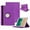 Purple, variant on KIQ iPad 10.2 9th Case PU Leather Cover Multiple-Angle Stand for Apple iPad 10.2 9th 8th 7th Gen 2021 2020 2019 [Green]
