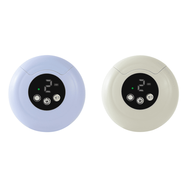 Pulidor de uñas eléctrico automático Cortador de uñas de 2 engranajes para hombres y mujeres (púrpura)