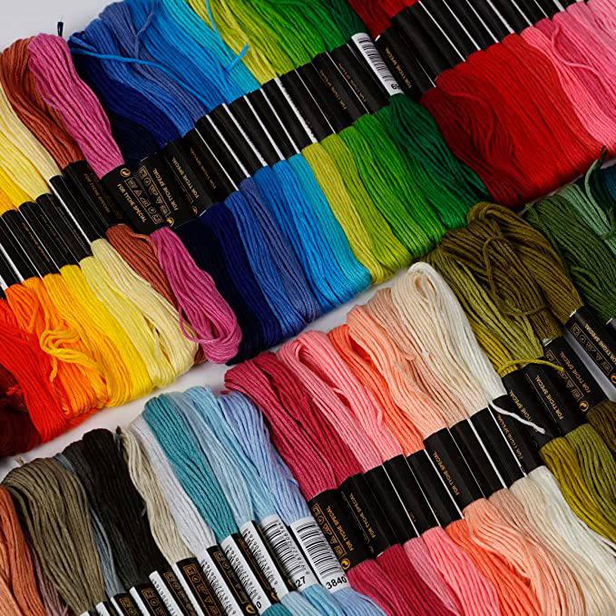 COHEALI 25 Pcs Embroidery Thread Ar Accessories Bracelet Wire Friendship  Bracelet Thread for Bracelet Making Bracelet Thread Embroidery Floss DIY