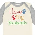 thumbnail image 4 of Inktastic I Love My Grandparents Boys or Girls Long Sleeve Baby Bodysuit, 4 of 5