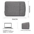 thumbnail image 7 of Laptop Carrying Sleeve Case Bag For MacBook 12 11.6 Laptop, 7 of 7