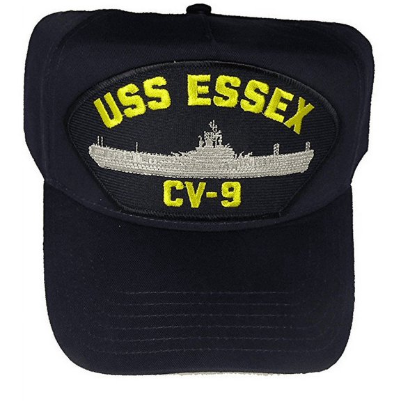USS ESSEX CV-9 HAT CAP USN NAVY SHIP AIRCRAFT CARRIER APOLLO MISSION