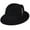 Black, variant on Bailey Tino Litefelt Fedora - Nightshade/XL