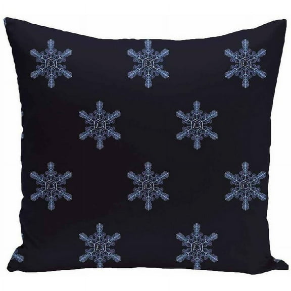 Simply Daisy Holiday Print Decorative Pillow, 16" x 16"