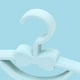 thumbnail image 5 of Perchas de plástico, 10 Uds. Perchas de almacenamiento para niños, perchas gruesas, perchas para niños, rendimiento finamente ajustado, 5 of 5
