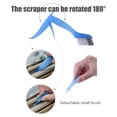 thumbnail image 4 of Kedshhgu Crevice Cleaning Brush Hard Bristle with Ergonomic Design Handle, Dead Corners Brushes for Bathroom Kitchen Tiles Window Door Slots, 4 of 6
