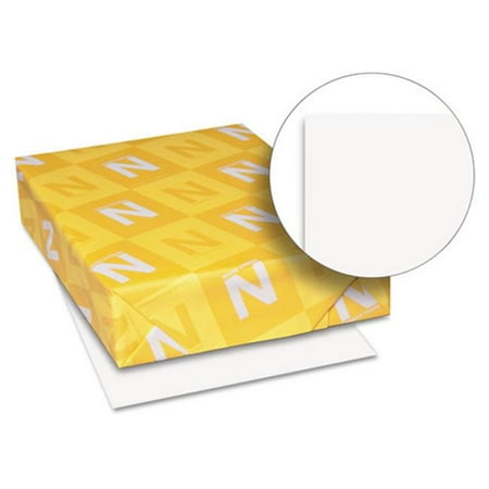 Wausau Paper Index - Wausau Papers 40411 8.5 x 11 Exact Index Card Stock Paper, White