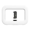 thumbnail image 1 of Anillo de luz para selfies, luz de relleno portátil, soporte de video regulable para teléfonos inteligentes, conferencias, vlogs, filmación,, 1 of 8