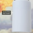 thumbnail image 2 of Kira Home 7" Cylinder Glass Shades, Opal Replacement Glass, 1-5/8" Fitter Opening for Threaded Medium Base Socket, 6.75", 2 of 8