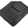 thumbnail image 5 of Car Sun Visor Organizer Auto Interior Accessories Car Sunglass Holder Pocket Storage Pouch Organizer Adjustable Black, 5 of 5