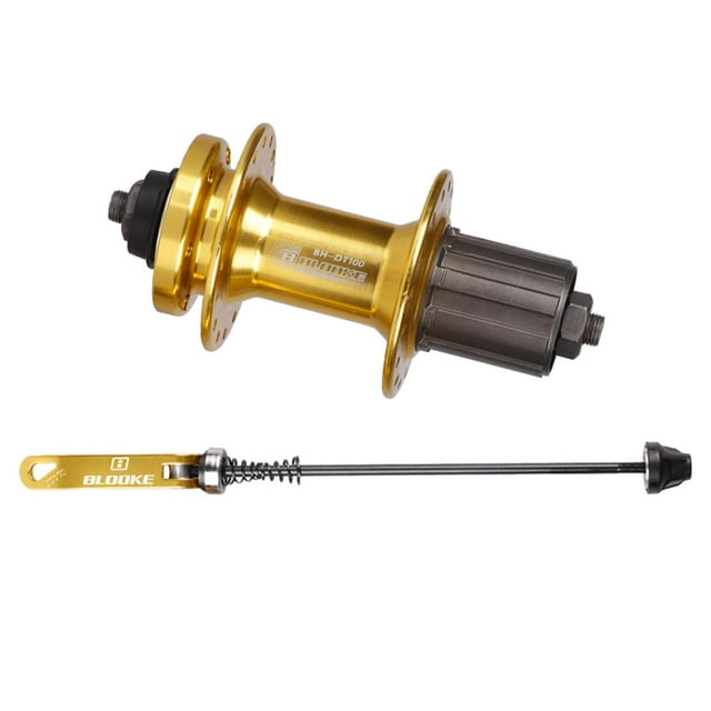 Buje de freno de disco de bicicleta de montaña Sharpla Reemplazo de bujes de 32 Espalda Dorada