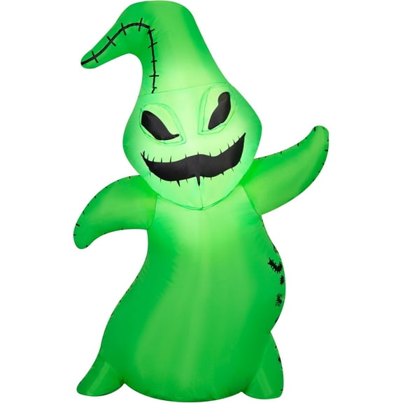 3.5' Gemmy Airblown Inflatable Halloween Nightmare Before Christmas Oogie Boogie Yard Decoration 552306
