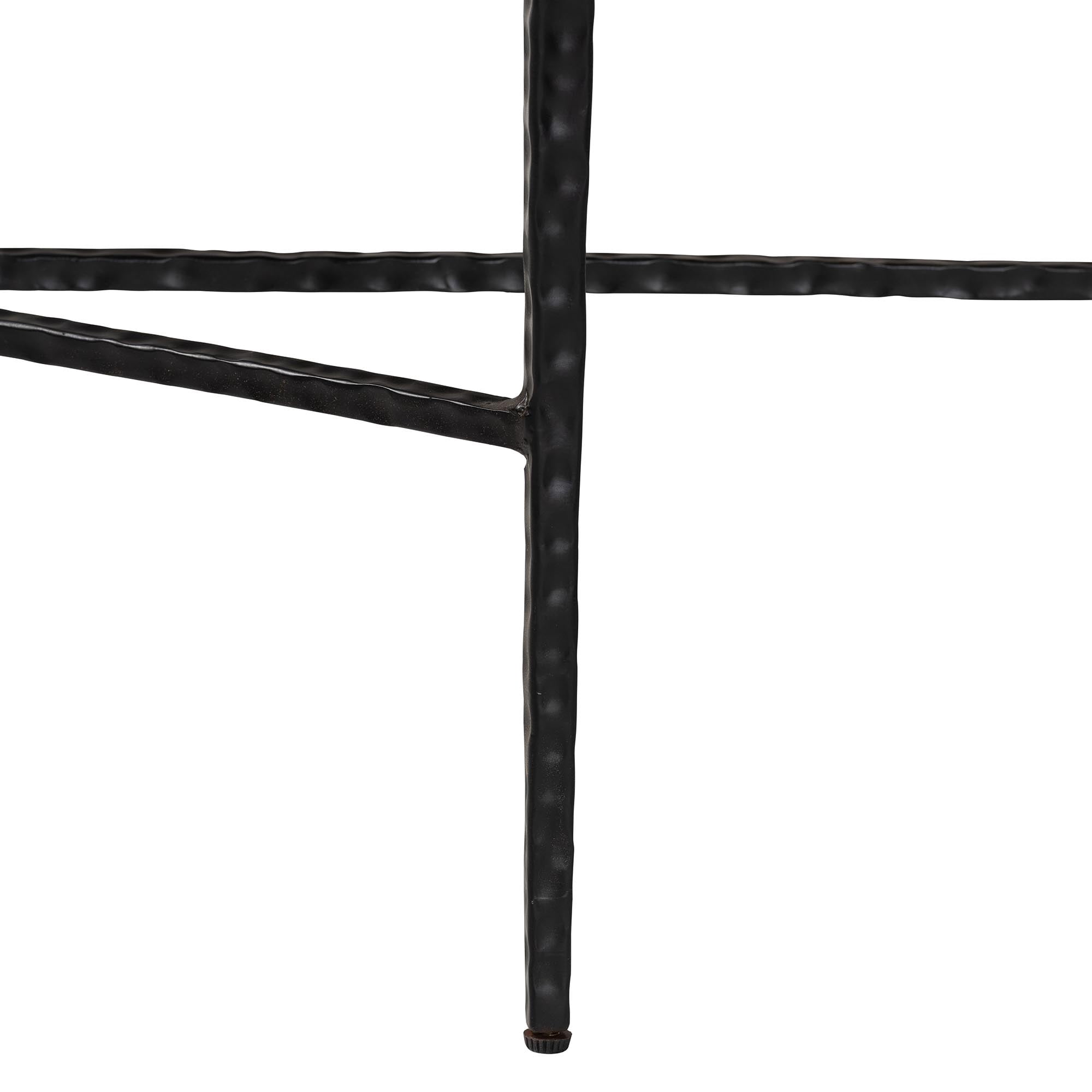 Baxton Studio Caledon Modern Console Table, Marble White