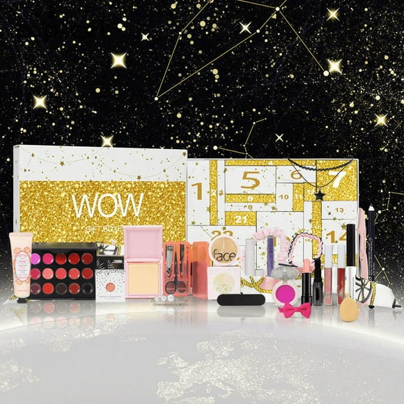 2024 Advent Calendar – 24 Days of Beauty Surprises, Makeup Set for Christmas Countdown