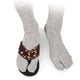 thumbnail image 4 of Calcetines Zueco Unisex Separación Dedos Lavables para Uso Diario (gris), 4 of 5