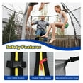 thumbnail image 6 of Trampoline Net, Trampoline Enclosure for 8 10 12 14 15 16Ft Round Trampoline with Double-Headed Zippers & Buckles, Weather-Resistant Sun-Protective Trampoline Replacement Net, 6 of 7