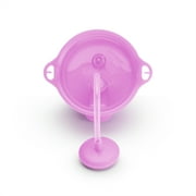 Munchkin® Any Angle™ Weighted Toddler Straw Cup with Click Lock™ Lid, 10 oz, Purple, Unisex