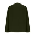 thumbnail image 4 of Women's Solid Color Long-Sleeved Openwork Round Neck Sweater Loose Knitted Pullover Sweater, 4 of 8