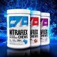 thumbnail image 5 of GAT Sport® Nitraflex® Performance Pre-Workout Chews - Blue Raspberry, 30 Servings, 5 of 6