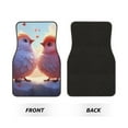 thumbnail image 2 of Fuzoiu Heart Sky Bird Couple Print Carpet Floor Mats for Car,Car Foot Mat Set,Universal Fit 4 Piece Mat Pad Set,Fits Most Cars Trucks Vans Sedans SUV Auto Carpet Mat Se, 2 of 7