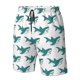thumbnail image 4 of Balery Cartoon Shark Traje de Baño Estilo Hawaiano para Hombre, Shorts de Secado Rápido con Bolsillos-Medium, 4 of 6
