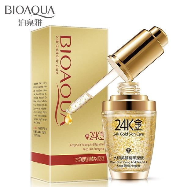 BIOAQUA-crema facial blanqueadora de oro de 24 K, cremas e hidratantes de día, suero de esencia de oro de 24 K, nuevo cuidado de la piel facial Fivean unisex